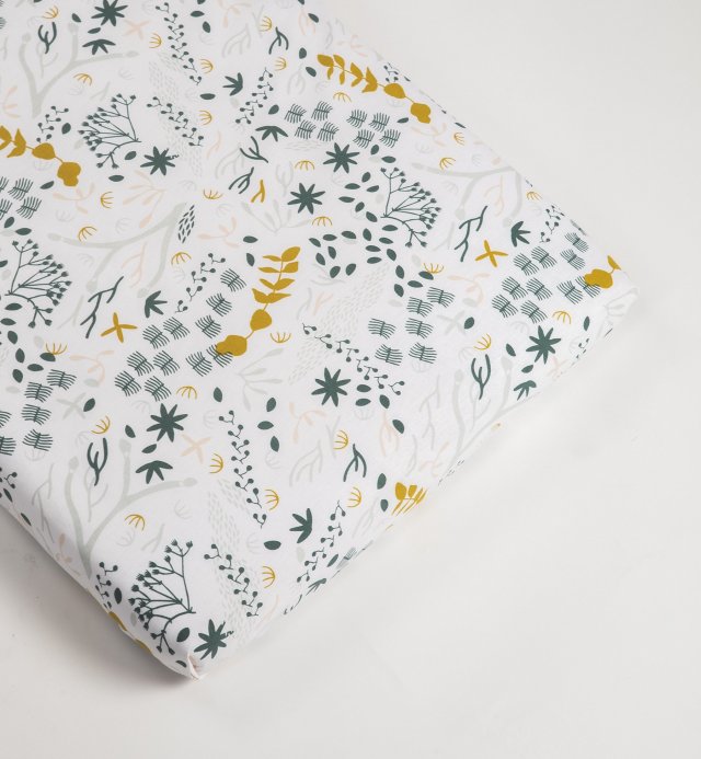 Fitted Sheet Organic Cotton for Cradle Yukari Douceur 50x83