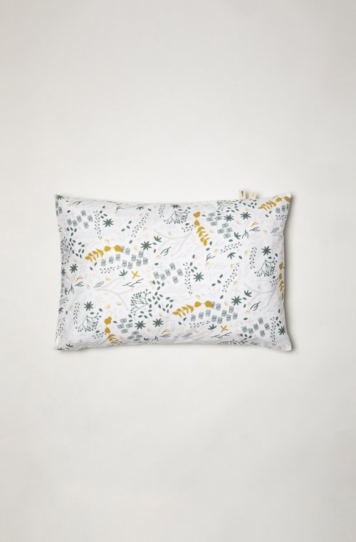 Organic cotton pillowcase with Yukari motif 60x60 - 50x70 - 40x60