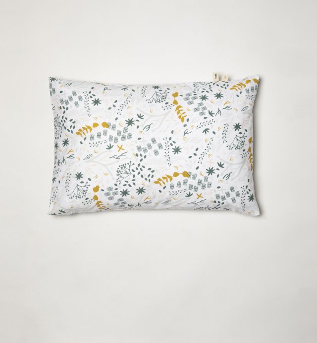 Organic cotton pillowcase with Yukari motif 60x60 - 50x70 - 40x60