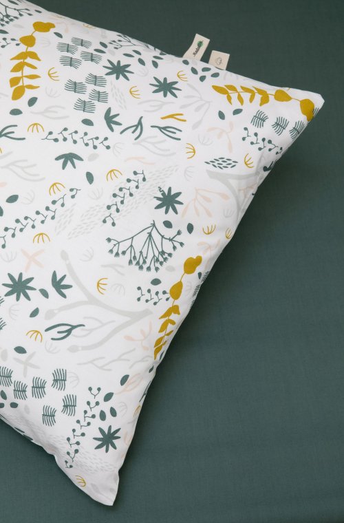 Yukari Douceur organic cotton pillowcase