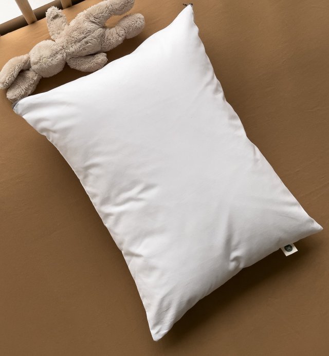 Pillow with removable cover in Kadolis Organic Cotton 40x60 - 50x70 - 60x60