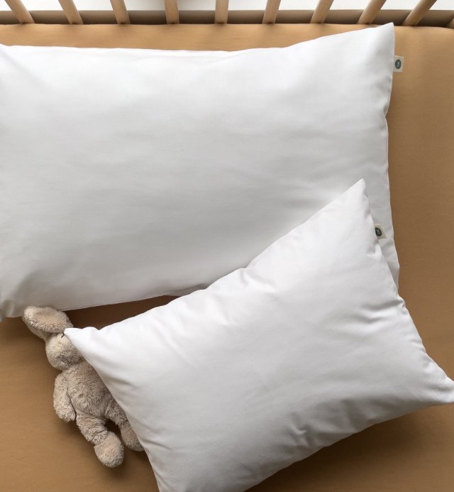 Pillow with removable cover in Kadolis Organic Cotton 40x60 - 50x70 - 60x60