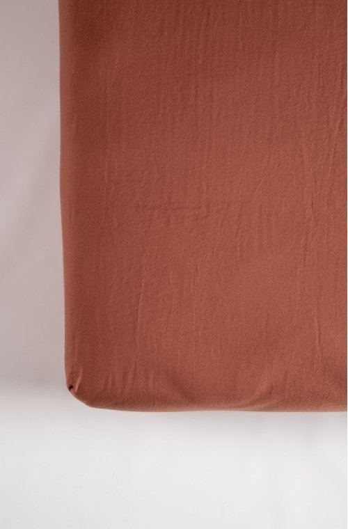 GOTS certified Organic Cotton fitted sheet for cot 12cm - 60x120cm - 70x140cm