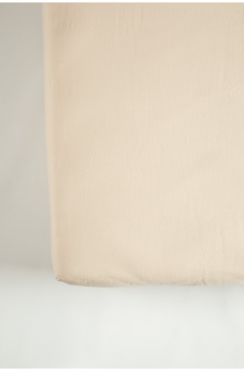 Drap housse Coton Bio pour lit bébé certifié GOTS bonnet 12cm - 60x120cm - 70x140cm