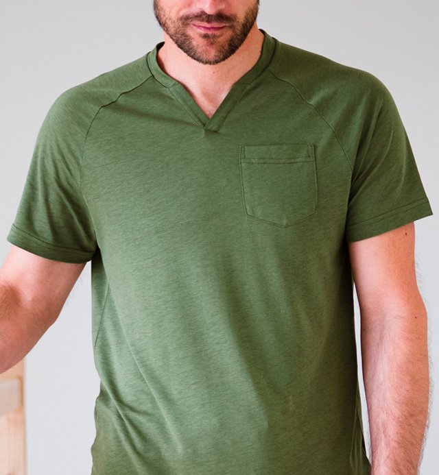 Men's Organic Cotton and TENCEL™ Sonora pajama top