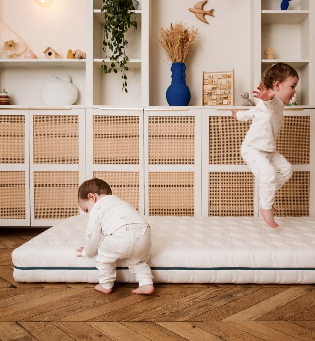 COCOLEGEND natural mattress for children in coconut fibre and natural latex 90x190cm - 90x200cm - 80X160cm