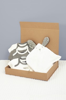 Birth gift box in Organic Cotton