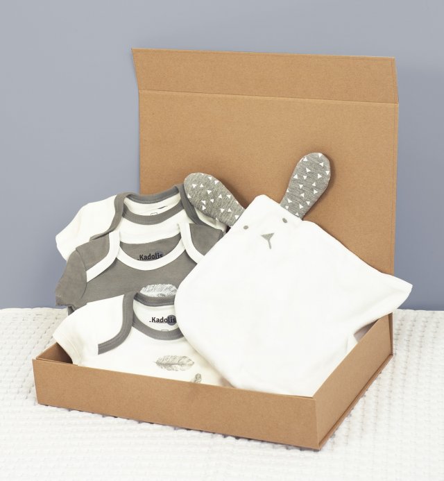 Birth gift box in Organic Cotton